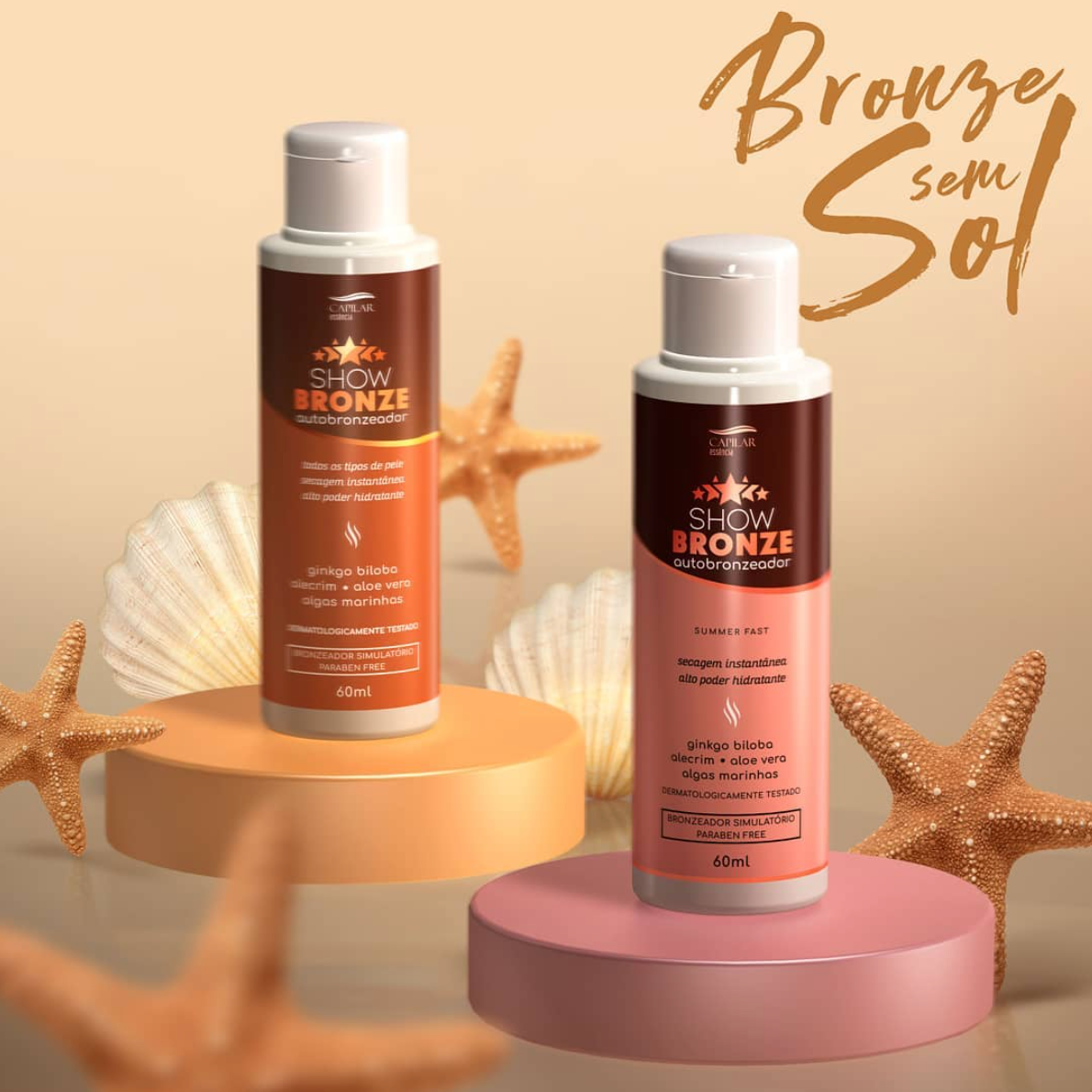 Self-tanner summer fast 60ml / 2.7 OZ